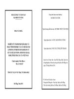 Nghiên cứu thành phần hóa học và hoạt tính sinh học của cây kè bắc bộ (livistona tonkinensis magolon) và cây cọ xẻ (livistona chinensis (JACQ  r BR) thuộc họ cau của việt nam