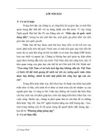 SKKN nâng cao hiệu quả dạy   học môn hoá học ở trường THPT bằng việc liên hệ thực tiễn liên quan đến bài học 