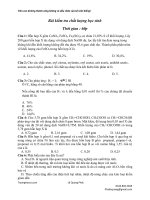 Bài kiểm tra chất lượng học sinh 