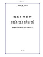 200 câu chuyên đề khảo sát hàm số