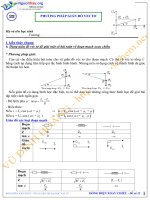 Bài tập giản đồ vecto