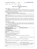 GIÁO án lớp 5 HOC kỳ i môn địa lý 