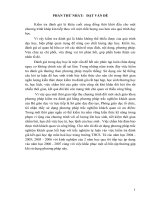 SKKN sử dụng phương pháp trắc nghiệm khách quan kết hợp với trắc nghiệm tự luận vào việc kiểm tra đánh giá kết quả học tập môn hoá học 