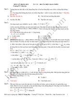 Tổng hợp 200 câu hỏi vât lý phần điện xoay chiều ôn THPT quốc gia