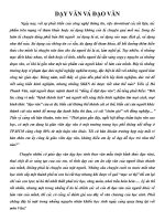 SKKN DẠY văn VÀ đạo văn 