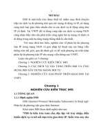 tóm tắt luận văn thạc sĩ kỹ thuật  các DỊCH vụ GIA TĂNG TRÊN IMS và ỨNG DỤNG IMS xây DỰNG MẠNG hội tụ 