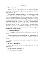 SKKN phân tích một số sai lầm thường gặp khi giải bài tập hóa học phần kim loại 