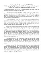 Tài liệu học tập, thực hiện chuyên đề năm 2015 về trung thực, trách nhiệm; gắn bó với nhân dân; đoàn kết, xây dựng đảng trong sạch, vững mạnh