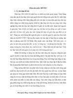 SKKN phân dạng một số bài toán hoá học ở chương trình THCS 