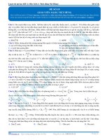 Đề luyện thi đại học môn vật lý (18) 