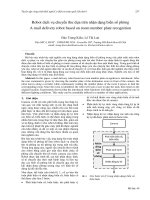 Proceedings VCM 2012 33 robot dịch vụ chuyển thư dựa trên nhận dạng biển số phòng