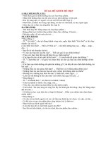 Bộ giáo án mầm non lớp chồi (full)