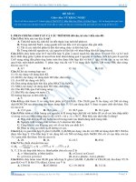 Đề thi thử đại học môn vật lý 2016 (3) 