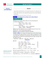 Lớp 12 Bài toán về nhôm phần 2