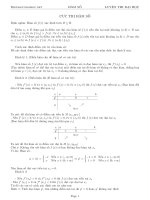 Luyện thi ĐH - Cực trị hàm số