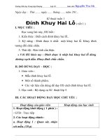 GIÁO án lớp 5 môn kỹ THUẬT TRỌN bộ theo VNEN