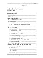 Nghiên cứu các vấn đề về QoS trong mạng IPTV