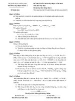 Đề thi và đáp án môn: MÁY ĐIỆN (Đề thi tuyển sinh liên thông Đại học đợt 2  năm 2010 của trường Đại học Đông Á)