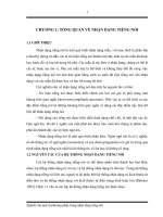 NGUYÊN tắc của hệ THỐNG NHẬN DẠNG TIẾNG nói 