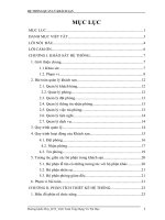 Hệ thống quản lý khách sạn