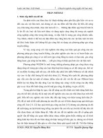 tóm tắt luận văn thạc sĩ kỹ thuật  nghiên cứu ảnh hưởng của độ võng dây tới độ chính xác hình học bề mặt trụ khi gia công trên các máy cắt dây tia lửa điện 