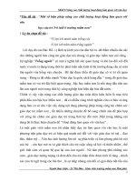 skkn một số biện pháp nâng cao chất lượng hoạt động làm quen với văn 