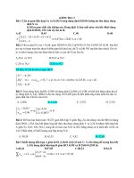 Bài tập hóa khó và hay