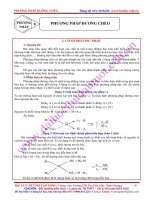 Phương pháp giải hóa  bằng đường chéo