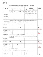 Giáo án tiếng anh lớp 7 soạn theo chương trình VNEN mới tham khảo (3) 