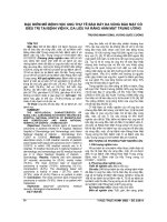 ĐẶC điểm mô BỆNH học UNG THƯ tế bào đáy DA VÙNG đầu mặt cổ điều TRỊ tại BỆNH VIỆN k, DA LIỄU và RĂNG hàm mặt TRUNG ƯƠNG