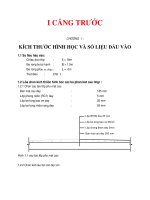 Tính toán thiết kế cầu hình trữ i căng trước 