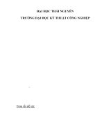 tóm tắt luận văn thạc sĩ kỹ thuật THIẾT kế bộ lọc SÓNG hài THÔNG THẤP BĂNG RỘNG 