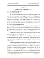 tóm tắt luận văn thạc sĩ kỹ thuật TỔNG QUAN về máy CÔNG cụ CNC 