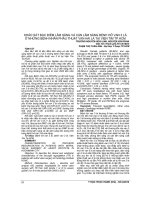 KHẢO sát đặc điểm lâm SÀNG và cận lâm SÀNG BỆNH hở VAN 3 lá ở NHỮNG BỆNH NHÂN PHẪU THUẬT VAN HAI lá tại VIỆN TIM TP HCM