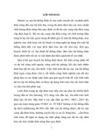 tóm tắt luận văn thạc sĩ kỹ thuật đánh giá độ tin cậy của lưới điện trung áp, các biện pháp nâng cao độ tin cậy  áp dụng đánh giá độ tin cậy lưới điện phân phối tỉnh tuyên quang 
