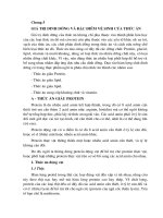 Chương 5 GIÁ TRỊ DINH DƯỠNG và đặc điểm vệ SINH của THỨC ăn 