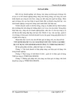 VỐN KINH DOANH và các GIẢI PHÁP CHỦ yếu NÂNG CAO HIỆU QUẢ sử DỤNG vốn KINH DOANH ở CÔNG TY TNHH MAI HOÀNG 