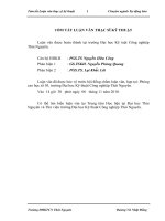 tóm tắt luận văn thạc sĩ kỹ thuật nghiên cứu hệ thống điều khiển gương mặt trời bằng bộ điều khiển mờ 