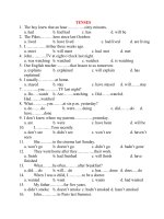 Bài tập tiếng anh lớp 10 