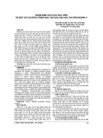 NHẬN ĐỊNH của cựu học VIÊN về một số CHƯƠNG TRÌNH đào tạo SAU đại học CHUYÊN NGÀNH y