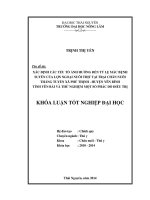 Đánh giá hiệu quả mô hình trồng cây na dai tại thị trấn chi lăng   huyện chi lăng   tỉnh lạng sơn