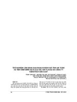 THỬ NGHIỆM lâm SÀNG GIAI đoạn III ĐÁNH GIÁ TÍNH AN TOÀN và TÍNH SINH MIỄN DỊCH của vắc XIN FLUVAX DO CÔNG TY VABIOTECH sản XUẤT