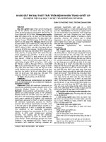 KHẢO sát PHÌ đại THẤT TRÁI TRÊN BỆNH NHÂN TĂNG HUYẾT áp (tại BỆNH VIỆN đại học y dược THÀNH PHỐ hồ CHÍ MINH)