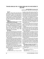 tìm hiểu nồng độ TNF ở bệnh nhân ung thư phổi không tế bào nhỏ