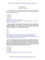 TÀI LIỆU ÔN THI GMAT - 03 CÓ key