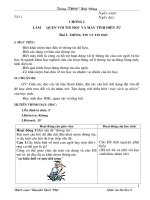 giáo án bài soạn tin học lớp 6