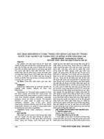 XÁC ĐỊNH mầm BỆNH ký SINH TRÙNG gây BỆNH CHO NGƯỜI TRONG nước THẢI tại một số THÀNH PHỐ và NÔNG THÔN TỈNH đăk lăk