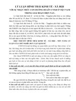 đề cương ôn thi hình thái kinh tế xã hội