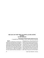 HIỆU QUẢ CAN THIỆP NÂNG CAO NĂNG lực điều DƯỠNG TRƯỞNG tại TỈNH NGHỆ AN