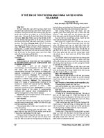 GÃY TRÊN 02 lồi cầu XƯƠNG CÁNH TAY ở TRẺ EM có tổn THƯƠNG MẠCH máu và hội CHỨNG VOLKMANN